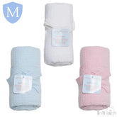 Cotton Knitted Baby Waffle Blanket (CBP75) (Baby Blanket) Mansuri